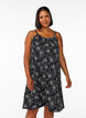 Midi-Tr&auml;gerkleid aus Bio-Baumwolle., Schwarz, Model image number 0