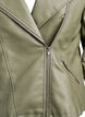 Bikerjacke aus Kunstleder, Gr&uuml;n, Packshot image number 2