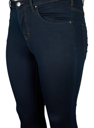 Super Slim Amy Jeans mit hoher Taille, Tobacco Un, Packshot image number 2