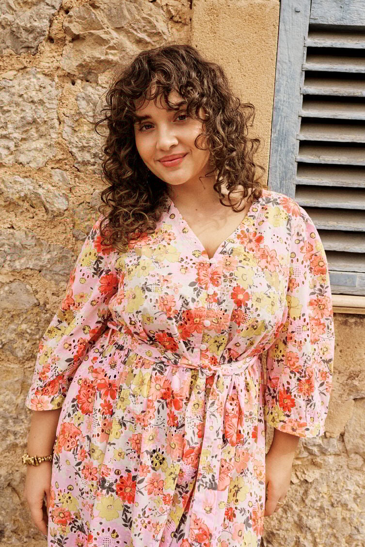 Romantischer floraler Traum in Pastellt&ouml;nen, , Model