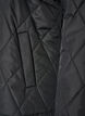 Leicht wattierte Jacke mit Rautensteppung, Schwarz, Packshot image number 3