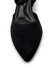 Pumps mit doppelten Riemen, Schwarz, Packshot image number 4