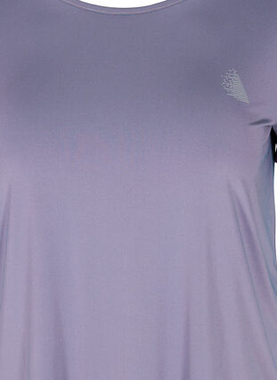 Kurzarm Trainings-T-Shirt, Purple As Sample, Packshot image number 2