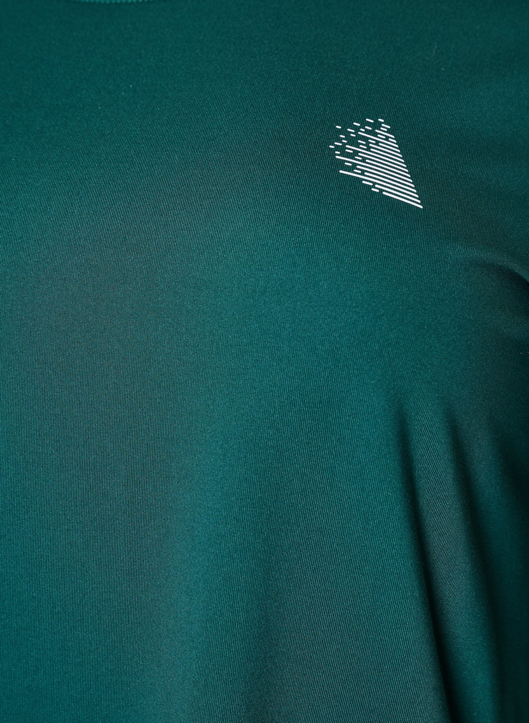 ZizziTrainingsshirt mit 3/4-&Auml;rmeln, Gr&uuml;n, Packshot image number 2