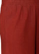Hose aus Leinen und Viskose mit weitem Bein, Rot, Packshot image number 2