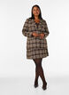 Karierter Blazer mit Taschen und Gehschlitz, Braun, Model image number 1
