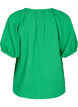 Baumwollbluse mit 1/2 &Auml;rmeln, Bright Green, Packshot image number 1