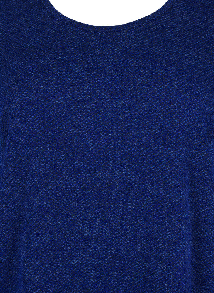 T-Shirt-Kleid mit kurzen Ärmeln, Sodalite Blue, Packshot image number 2