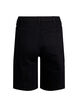 FLASH - Locker sitzende Jeansshorts mit hoher Taille, Schwarz, Packshot image number 1
