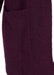 Langer Strickcardigan aus Wolle mit Kapuze, Potent Purple Mel., Packshot image number 3