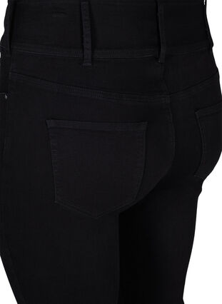 Super Slim Bea Jeans mit hoher Taille, Black, Packshot image number 3
