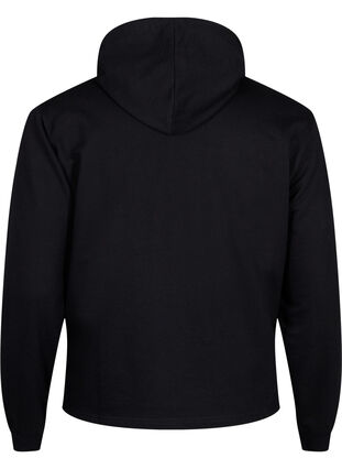 Sweatshirt-Hoodie, Black, Packshot image number 1