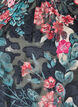 Gebl&uuml;mte Bluse mit Webstruktur, Schwarz, Packshot image number 2