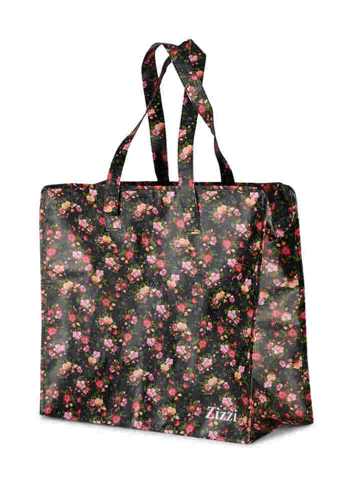 Einkaufstasche mit Reißverschluss, Bittersweet Flower, Packshot image number 1