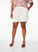Kurze Hose mit Taschen und elastischem Bund, Vanille, Model image number 2