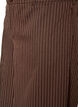 Nadelstreifenhose mit Strasssteinen und weitem Bein, Braun, Packshot image number 2