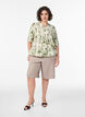 Bluse mit Print und 1/2-&Auml;rmeln, Gr&uuml;n, Model image number 1