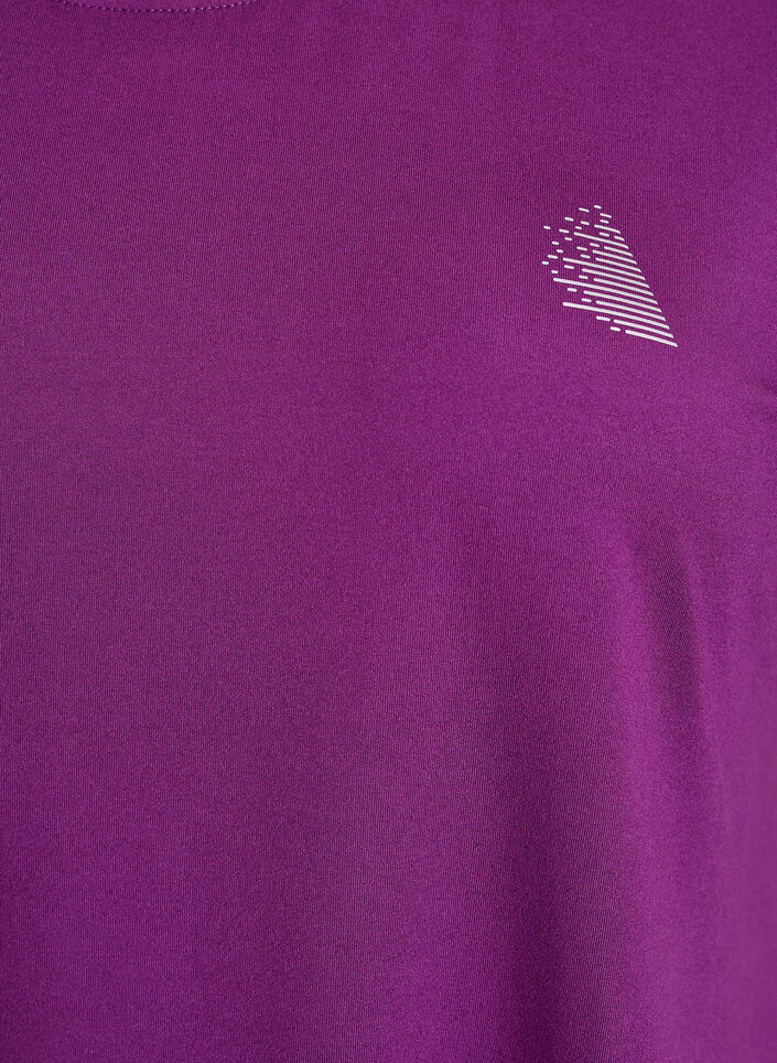 Langes Trainingsshirt, Lila, Packshot image number 2