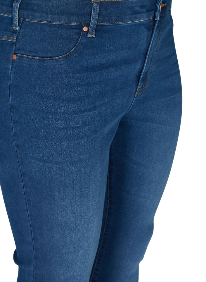 Jeggings aus Baumwollmischung, Blue denim, Packshot image number 2
