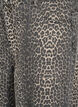 Bermuda Shorts aus Denim mit Leopardenmuster, Braun, Packshot image number 2