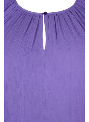 Kurzärmeliges Kleid aus Viskose, Passion Flower, Packshot image number 2