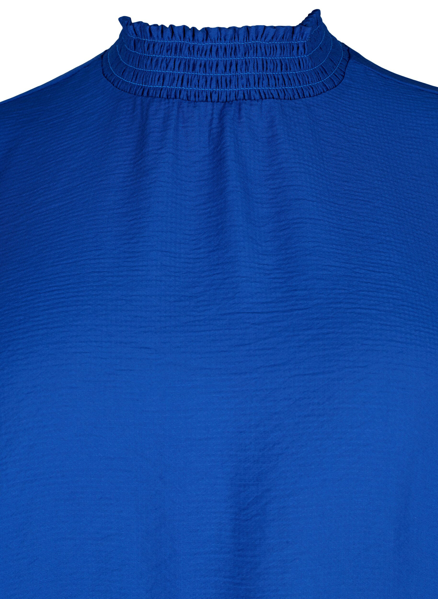 Zizzi Viskose Bluse mit Sch&uuml;rze, Surf the web, Packshot image number 2