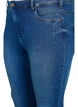 Cropped Amy Jeans mit Rei&szlig;verschluss, Blau, Packshot image number 2