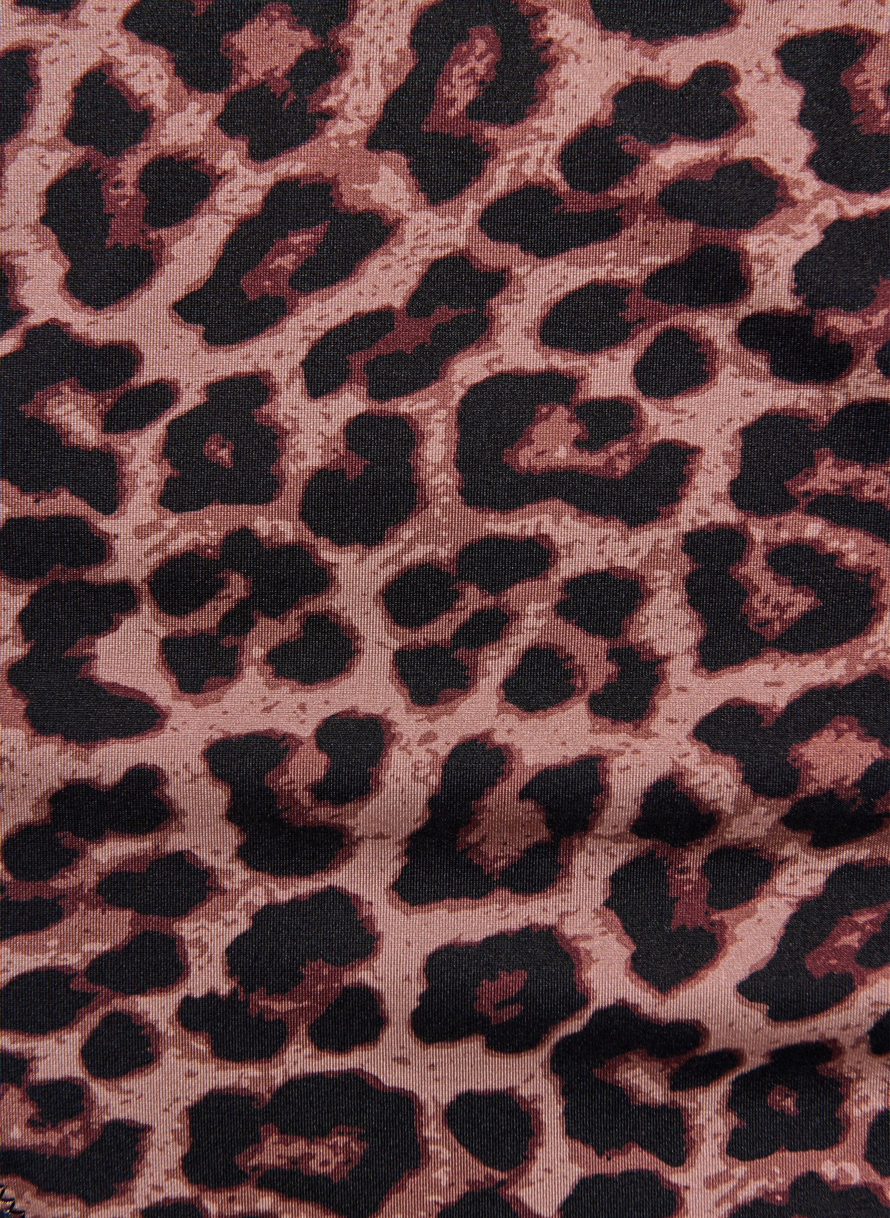 Zizzi Leopard Bikini String, Braun, Packshot image number 2