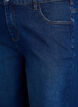 FLASH - Locker sitzende Jeansshorts mit hoher Taille, Blau, Packshot image number 2