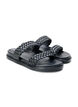 Wide Fit Sandalen aus Leder, Black, Packshot image number 1