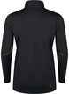 Baselayer-Bluse mit Taschen und Mesh, Black, Packshot image number 1