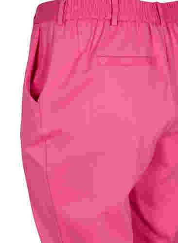 Cropped Hose mit Taschen und verstellbaren Schnüren, Shocking Pink, Packshot image number 3
