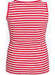 Gestreiftes Tanktop mit Rippenstruktur, Snow W. U.R.Stripe, Packshot image number 1