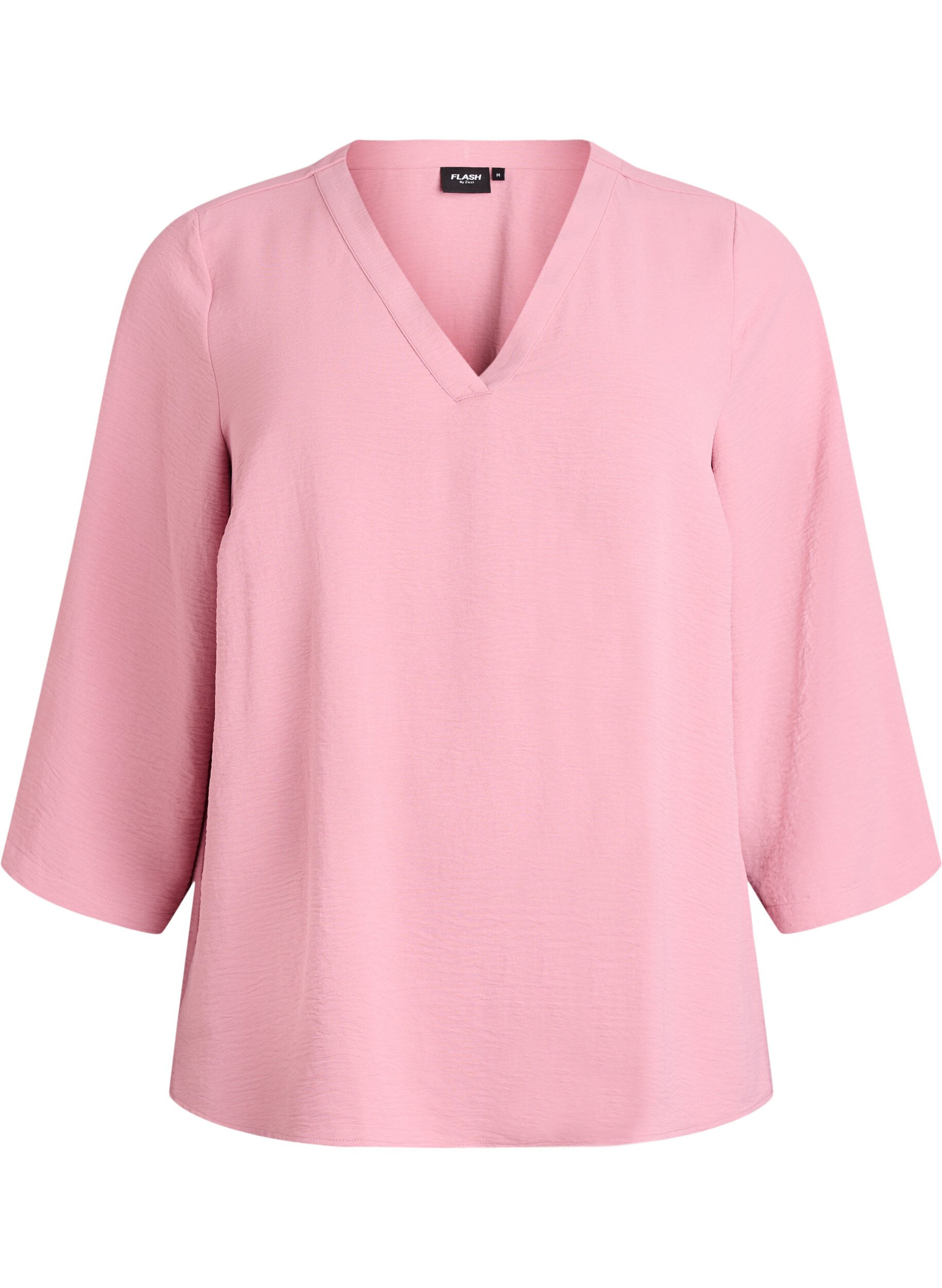 ZizziBluse mit 3/4-&Auml;rmeln, Rot, Packshot image number 0