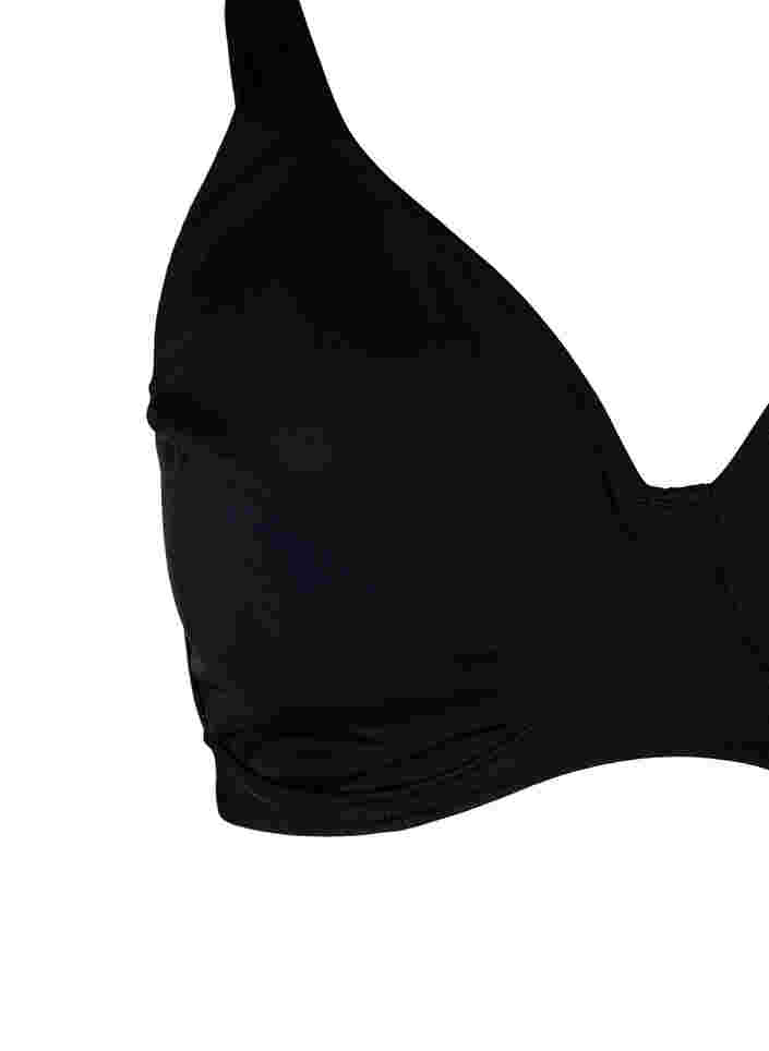 	 Bikini Oberteil mit Bügeln, Black, Packshot image number 2