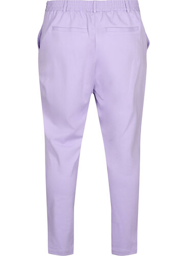 Cropped Hose mit Taschen und verstellbaren Schnüren, Purple Rose, Packshot image number 1