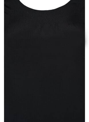 Viskosekleid mit Rückendetail, Black, Packshot image number 2