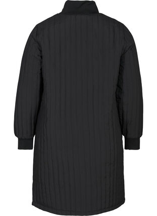 Jacke mit Taschen und hohem Kragen, Black, Packshot image number 1