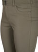 Eng anliegende Capri-Hose aus einer Viskosemischung, Dusty Olive, Packshot image number 2