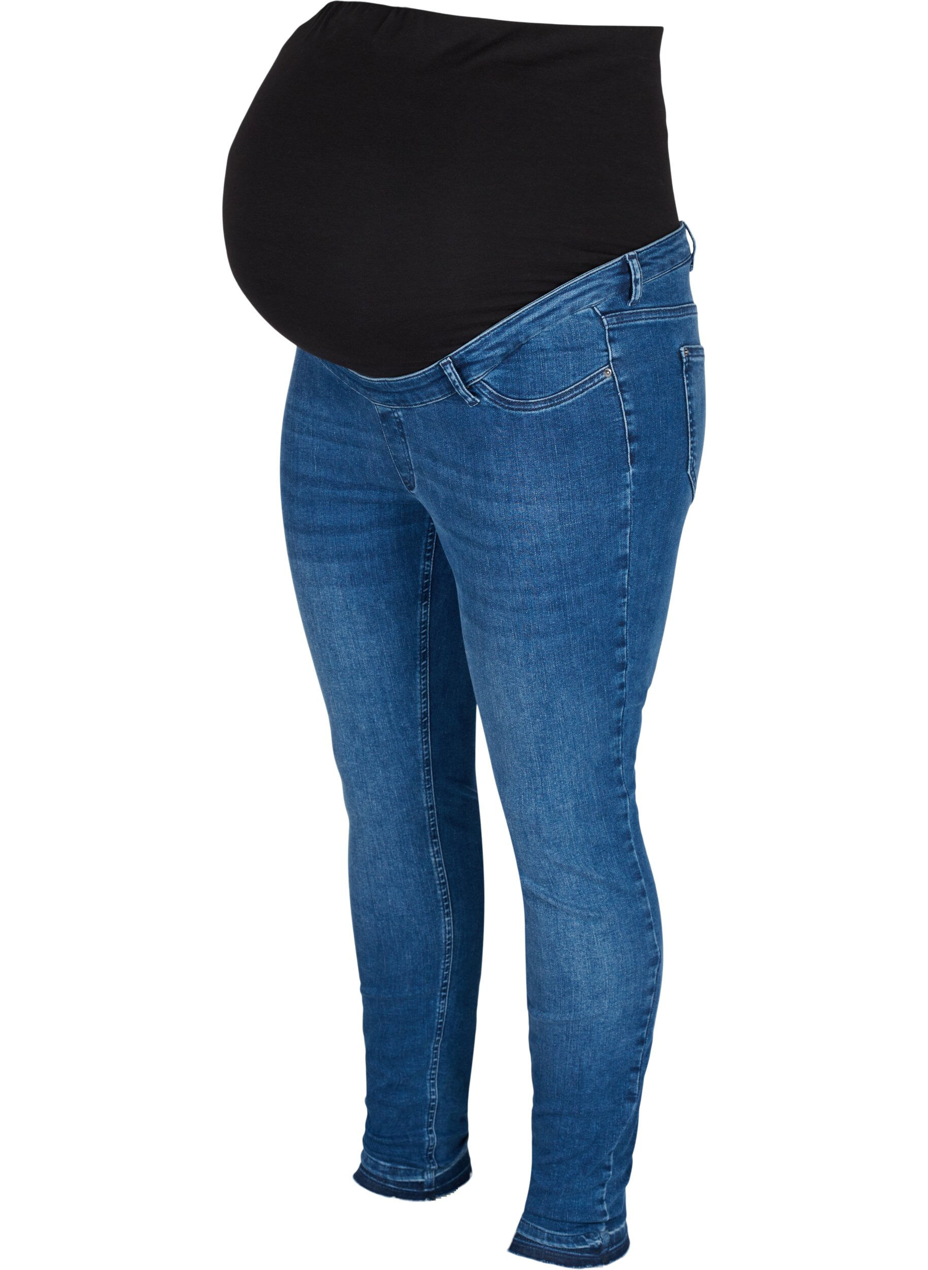 Zizzi Amy Schwangerschaftsjeans, Blue denim, Packshot image number 0