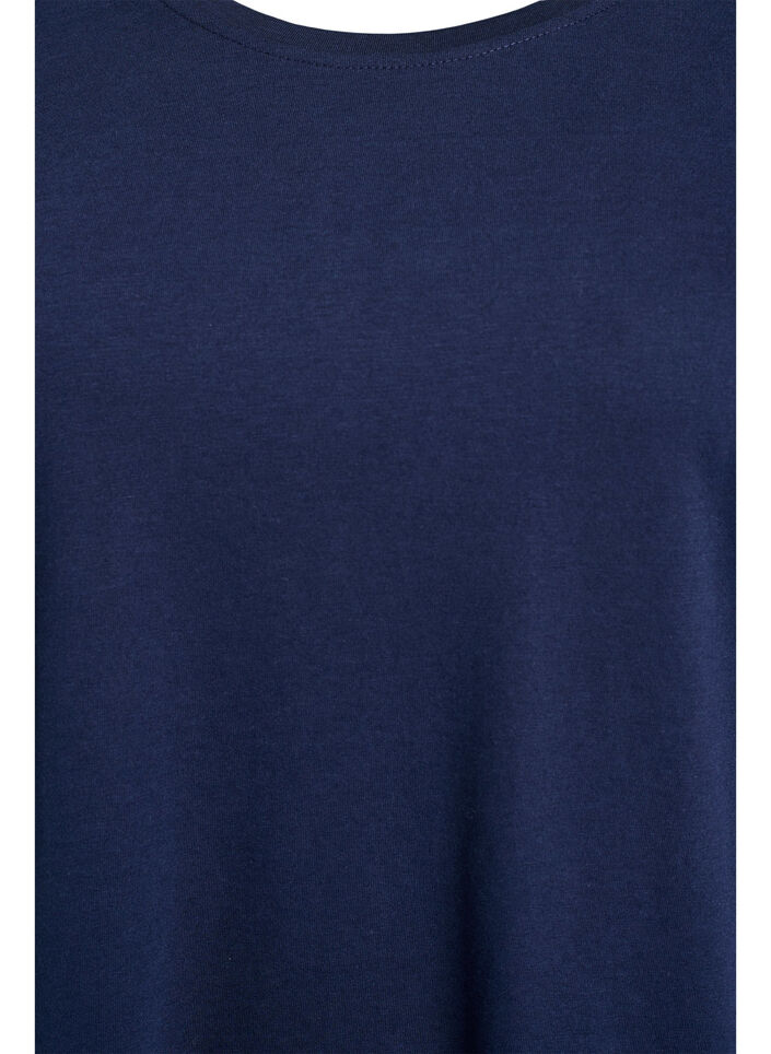 T-Shirt mit Print, Blau, Packshot image number 2