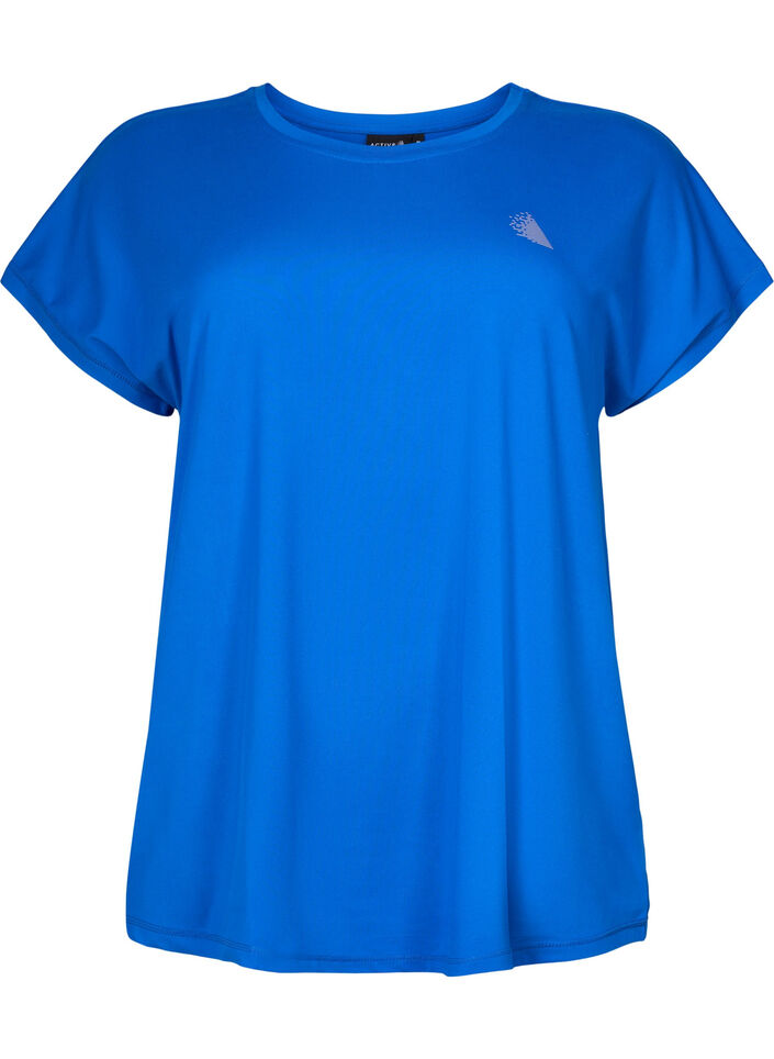 Kurzarm Trainingsshirt, Lapis Blue, Packshot image number 0