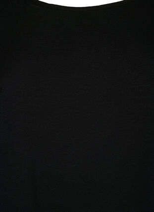 Kleid mit kurzen Ärmeln, Black, Packshot image number 2