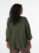 Ripppullover mit 3/4-&Auml;rmeln, Gr&uuml;n, Model image number 2