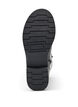 Hoher Stiefel aus Leder mit Zierschnallen, Schwarz, Packshot image number 4