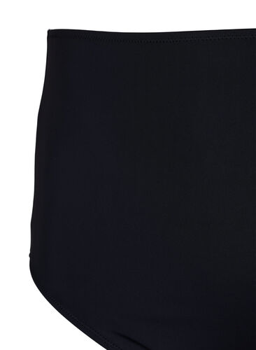 Bikini-Unterteil mit extra hoher Taille, Black, Packshot image number 2