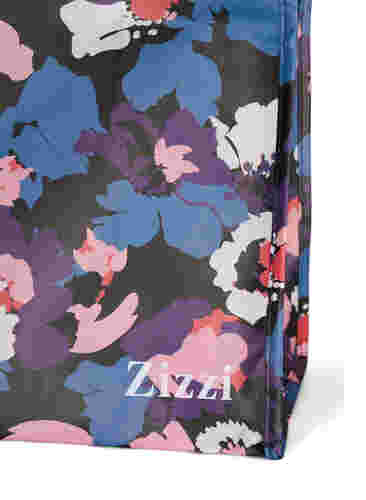 Einkaufstasche mit Reißverschluss, Key Largo Flower AOP, Packshot image number 2