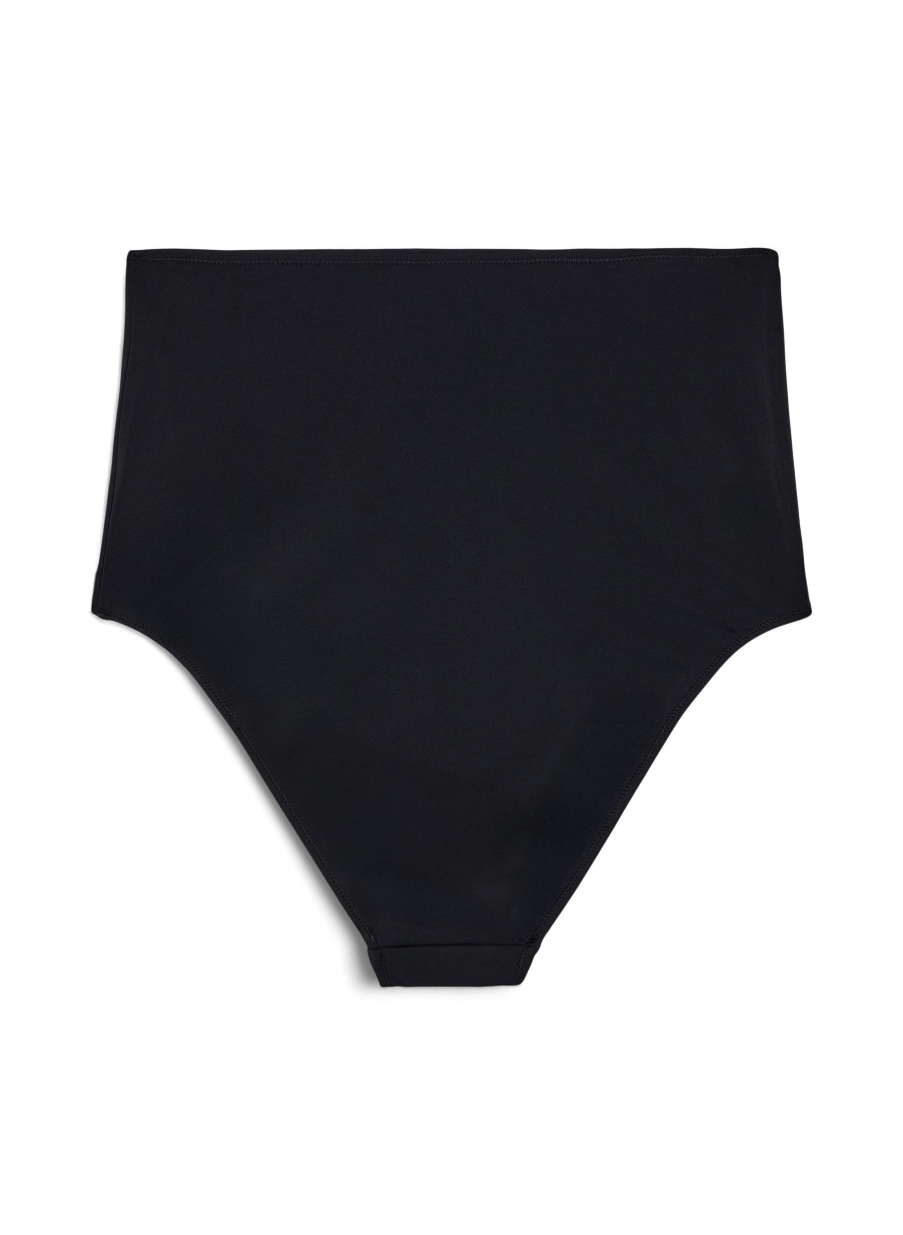 Zizzi Bikini-Hose mit extra hoher Taille, Schwarz, Packshot image number 1