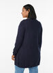 Lange Strickjacke aus Viskose-Mischung, Blau, Model image number 2
