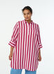 Kleid mit Kragen und Brusttasche, Pink, Model image number 0